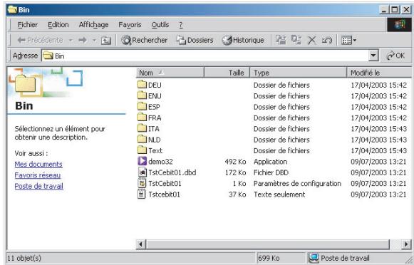 PHILIPS MF JET 450 - Vu d'ensemble du contenu du CD d'installation - 1