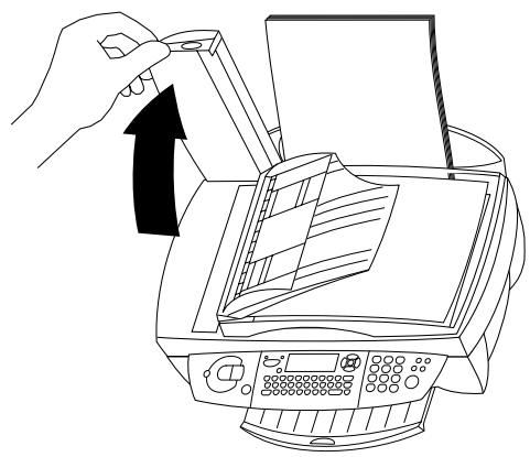 PHILIPS MF JET 500 DMO - Nettoyage de la vitre du scanner - 1