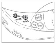 PHILIPS AZ7374 - MODE ○ – verschiedene Wiedergabe-Betriebsarten - 1
