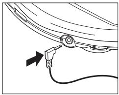 PHILIPS AZ7681 - Raccordement des écouteurs - 1