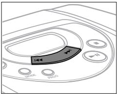 PHILIPS AZ7681 - Searching for a passage during playback - 1