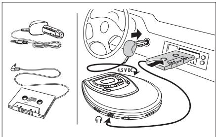 PHILIPS AZ7900 - In-car use (connections supplied or optionally available) - 1