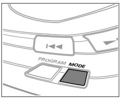 PHILIPS AZ7900 - Selección de lasDistinctas posibilidades de reproduccion-MODE - 1