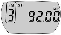 PHILIPS AZT9230 - Selection manuelle des stations radio - 1