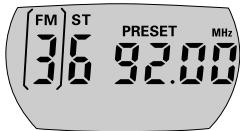 PHILIPS AZT9230 - Mise en mémoire des stations radio - 2