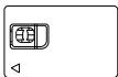 PHILIPS F311 - Mise en place de la carte SIM - 1