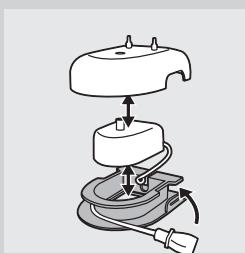 PHILIPS HX-6992 - Kabelaufwicklung des Deluxe-Ladegeräts (nur bestimmte Gerätetypen) - 1