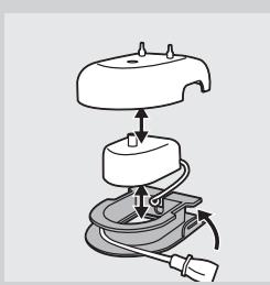 PHILIPS HX-6992 - Avvolgicavo per il caricabatterie deluxe (solo alcuni modelli) - 1