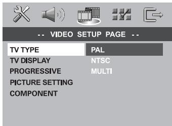 PHILIPS LX8300SA - Selection du système de codage couleur qui correspond à votre télévisuer - 1