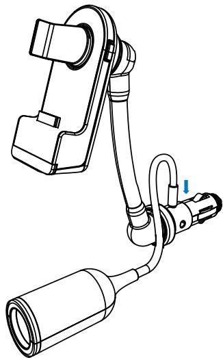 PHILIPS DLA93052 - Uzywanie 12V odłacznego gniażdka zasilajacego. - 1