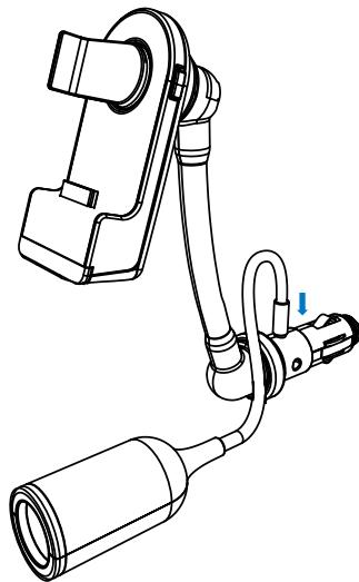 PHILIPS DLA93052 - Utilisation de la fiche d'alimentation 12V amovible - 1