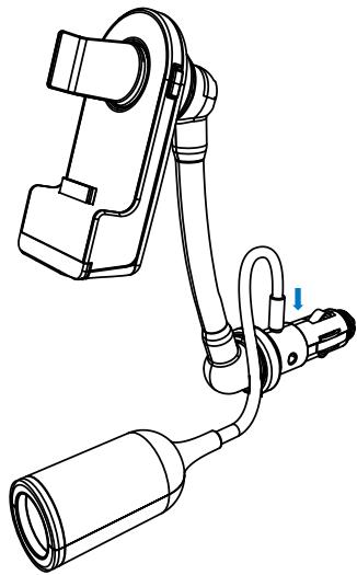PHILIPS DLA93052 - Verwendung ihrer abnehmbaren 12V Steckdose - 1