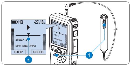 PHILIPS LFH0955 - Insert an index mark - 1
