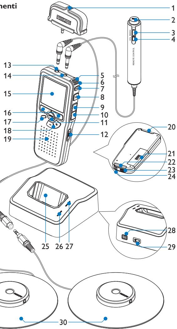 PHILIPS LFH0955 - Pocket Memo registratore digitale - 1