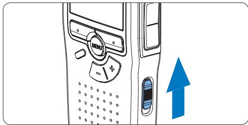 PHILIPS LFH0955 - Aktivieren des digitalen Recorders - 1