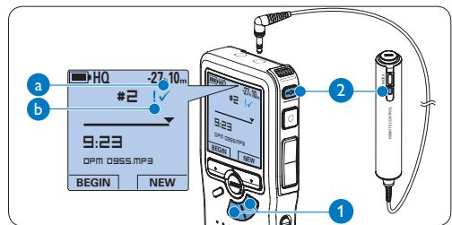 PHILIPS LFH0955 - Een opname beëindigen (vergrendelen) - 1