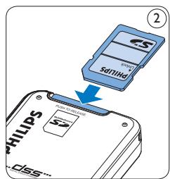 PHILIPS LFH0955 - Insert and eject the memory card - 2