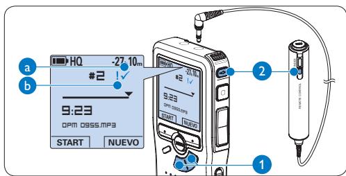 PHILIPS LFH0955 - Terminar (bloquear) una grabación - 1