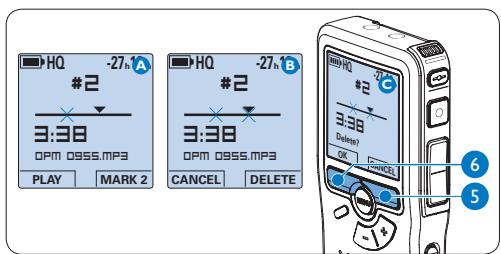 PHILIPS LFH0955 - Cancellation di una parte di dettato - 2