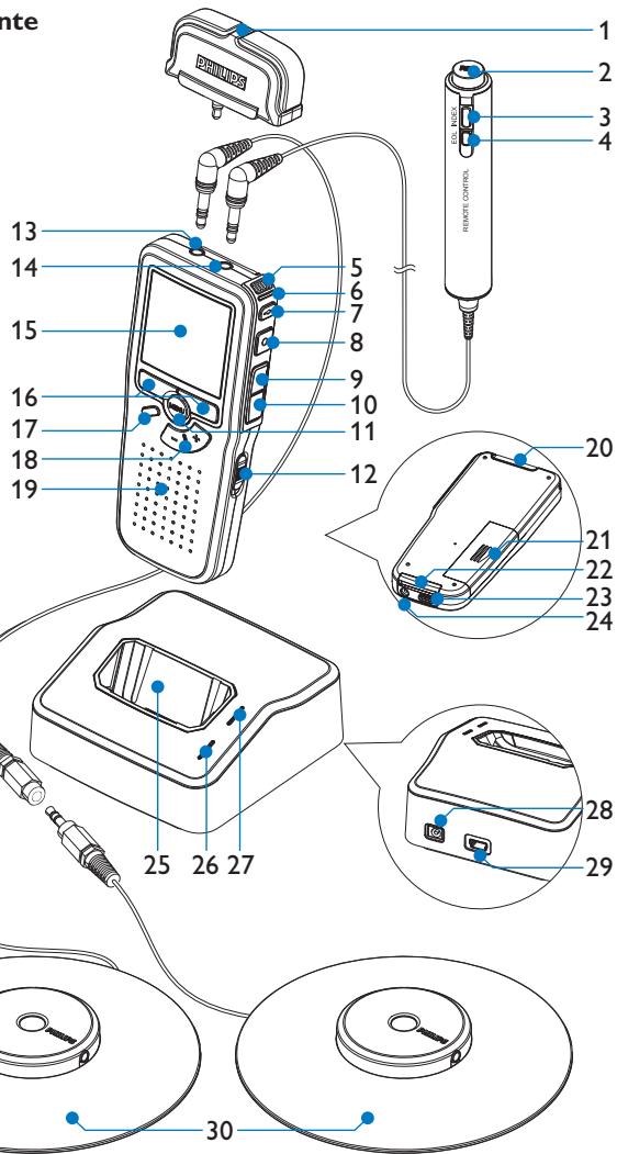 PHILIPS LFH0955 - Pocket Memo digitaler Recorder - 1