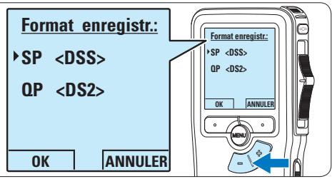 PHILIPS LFH9398 - Modifier le format d'enregistrement - 4