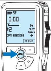 5P 0:00 #2 OPM 9380.055 PLAY NEXT NUEVO MENU