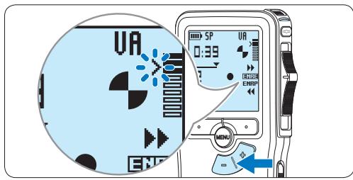 PHILIPS LFH9398 - Utiliser le déclenchement vocal de l'enregistrement - 7