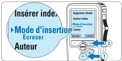 PHILIPS LFH9398 - Compléter un enregistrement (insérer/écraser) - 2