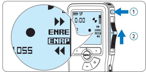 PHILIPS LFH9398 - Utiliser le déclenchement vocal de l'enregistrement - 6