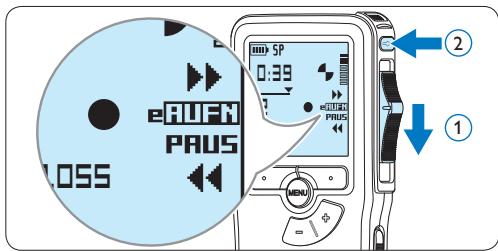 PHILIPS LFH9398 - Ergänzungen in ein Diktat einfügen - 7