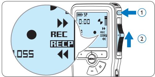 LOSS REC RECP SP 0:00 REC 2 1 2