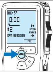 PHILIPS LFH9398 - Ändern des Aufnahmeformats - 1