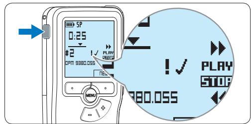 SP 0.25 #2 ! ✓ PLAY PUM 9380.055 CALL MENU PLAY STOP 880.055