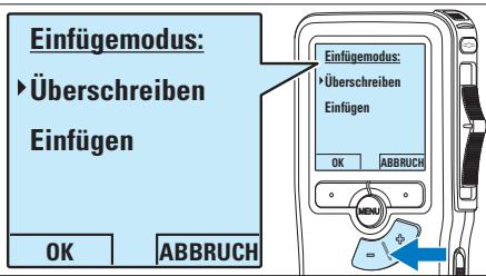 PHILIPS LFH9398 - Ergänzungen in ein Diktat einfügen - 3