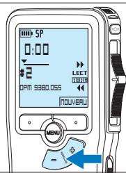PHILIPS LFH9398 - Supprimer une dictée - 1