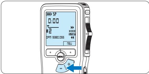 PHILIPS LFH9398 - Abschließen (Sperren) eines Diktats - 1