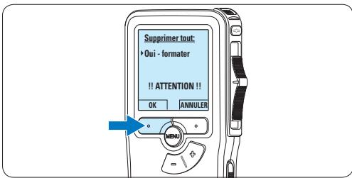 PHILIPS LFH9398 - Formater une nouvelle carte mémoire - 1