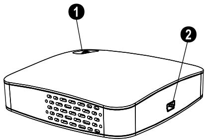 PHILIPS PPX1020 - Top of the Device - 1