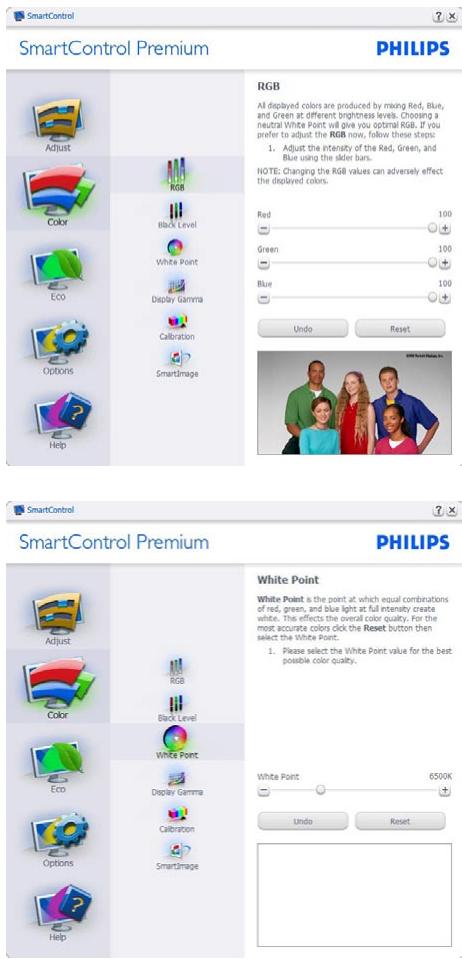 PHILIPS 225B2CS - Menu Réglage : - 2