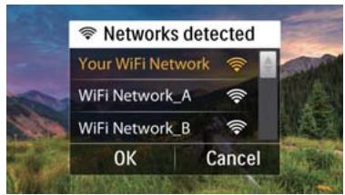 PHILIPS CAM200BL - Configuration de la connexion Wi-Fi - 3
