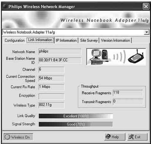 PHILIPS CPWNA100 - - Link information (liaison) - 1