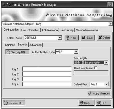PHILIPS CPWNA100 - Chapitre 6 - Exemple de sécurisation de votre réseau sans fil - 2