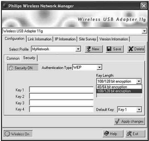 PHILIPS CPWUA054 - Chapitre 6 - Exemple de sécurisation de votre réseau sans fil - 2
