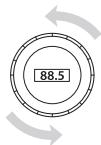 PHILIPS DLA 44000 - Encontrar manualmente radiofrequências livres - 1