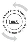 PHILIPS DLA 44000 - Encontrar de forma manual frecuencias de radio vacías - 1