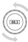 PHILIPS DLA 44000 - Trovare manualmente delle frequenze radio vuote - 1