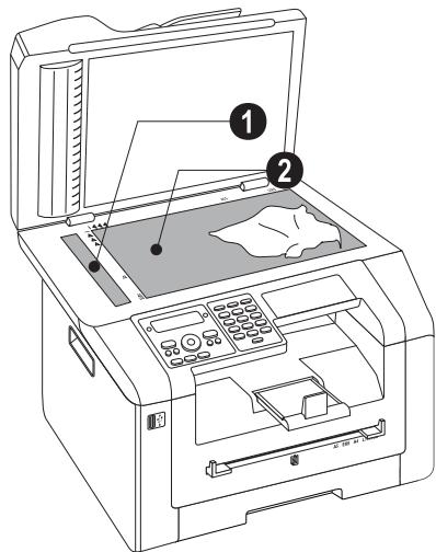 PHILIPS SFF6170DW - Cleaning the Scanner - 2