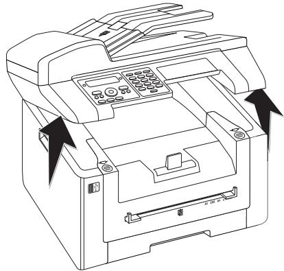 PHILIPS SFF6170DW - Clearing Paper Jam in the Print Unit - 1