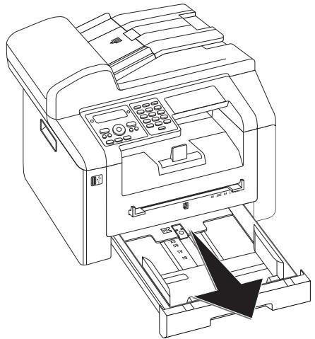 PHILIPS SFF6170DW - Clearing Paper Jam in Paper Tray/Paper Feed - 1