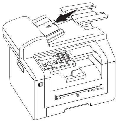 PHILIPS SFF6170DW - Attaching the Document Support - 1